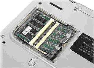 Slot memoria RAM portátil